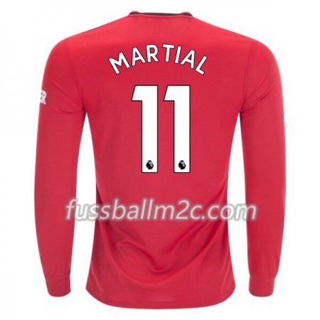 Fußballtrikots Manchester United Anthony Martial 11 Heim Trikotsatz 2019-2020 Langarm Fußballtrikots Manchester United Anthony Martial 11 Heim Trikotsatz 2019-2020 Langarm